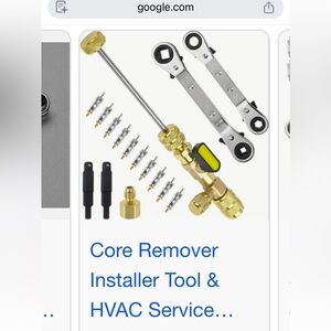 HVAC Valve Core Remover and Installer Tool